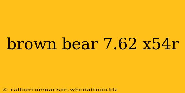 brown bear 7.62 x54r