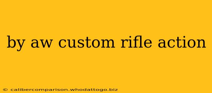 by aw custom rifle action