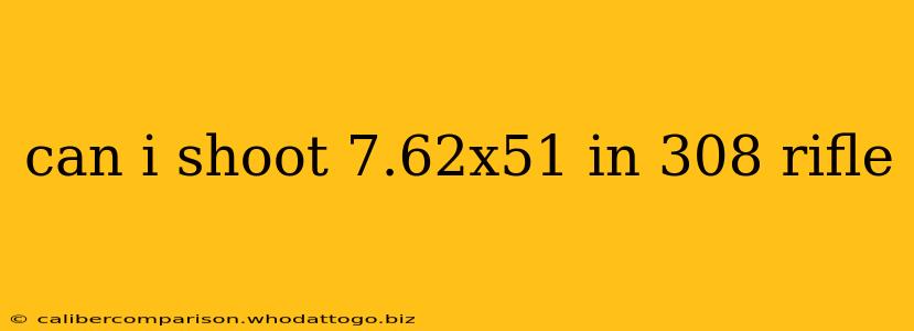 can i shoot 7.62x51 in 308 rifle