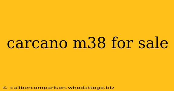 carcano m38 for sale