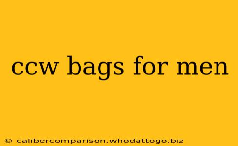 ccw bags for men