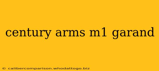 century arms m1 garand