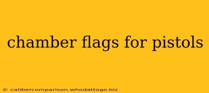 chamber flags for pistols