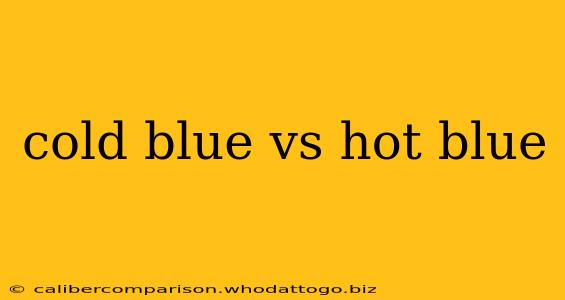 cold blue vs hot blue