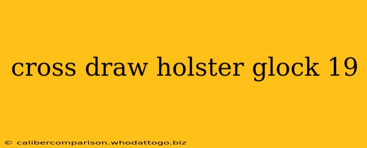 cross draw holster glock 19