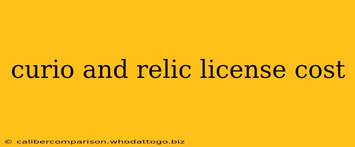 curio and relic license cost