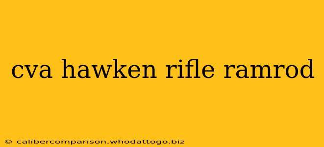 cva hawken rifle ramrod