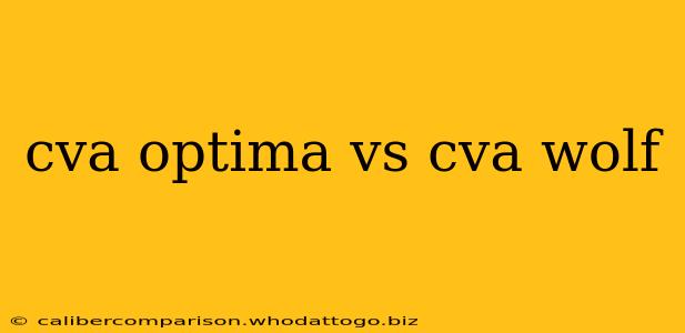 cva optima vs cva wolf