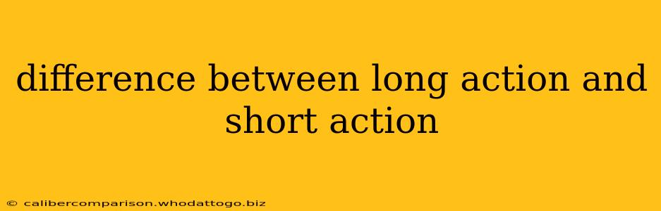 difference between long action and short action