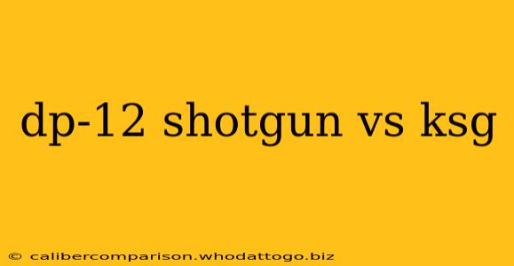 dp-12 shotgun vs ksg