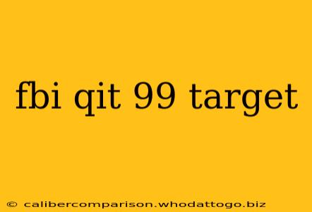 fbi qit 99 target