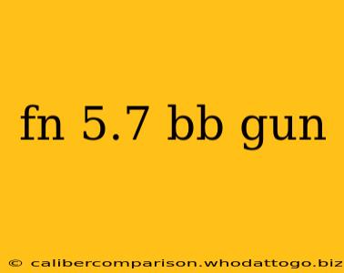 fn 5.7 bb gun