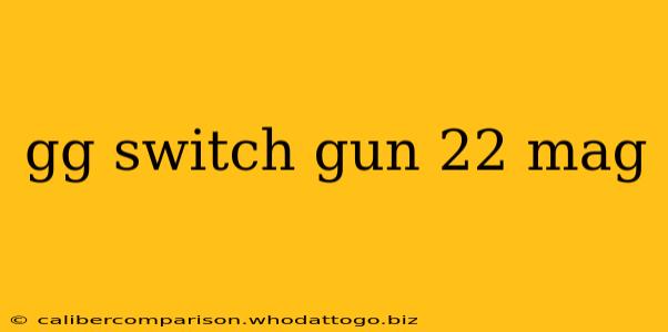 gg switch gun 22 mag