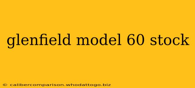 glenfield model 60 stock