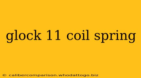 glock 11 coil spring