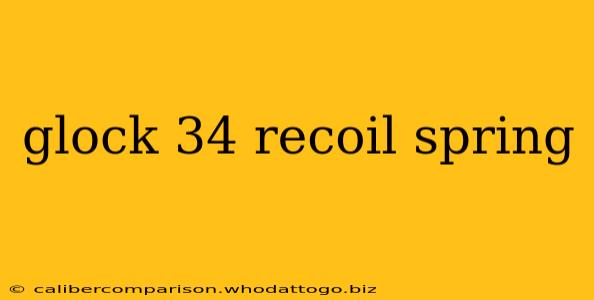 glock 34 recoil spring