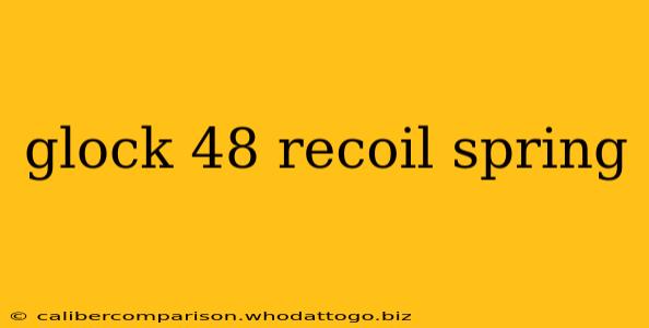 glock 48 recoil spring