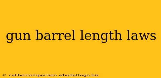 gun barrel length laws