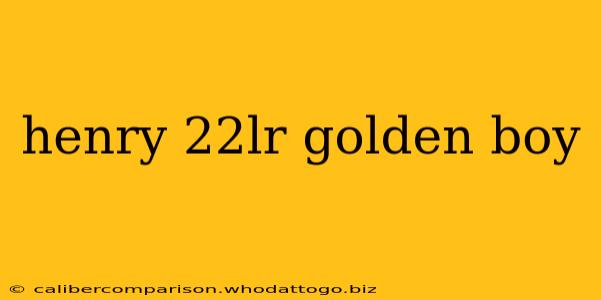 henry 22lr golden boy