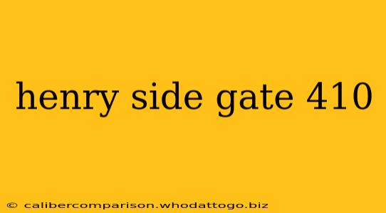 henry side gate 410