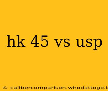 hk 45 vs usp