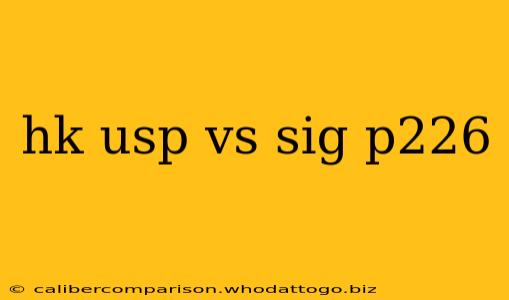 hk usp vs sig p226