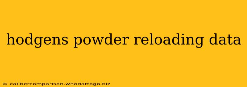 hodgens powder reloading data