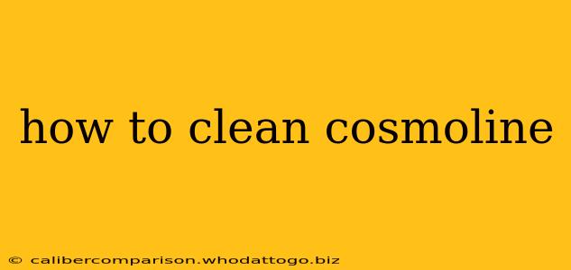 how to clean cosmoline