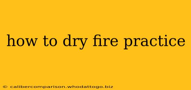 how to dry fire practice