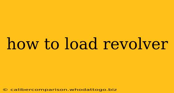 how to load revolver