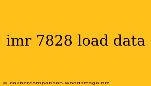 imr 7828 load data