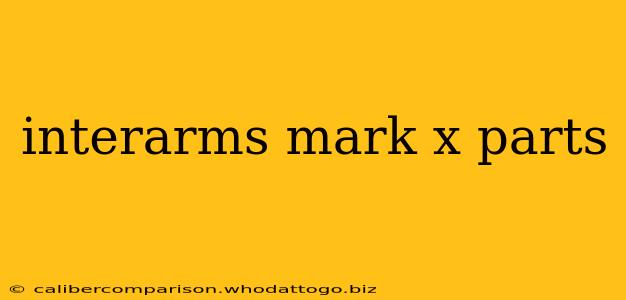 interarms mark x parts