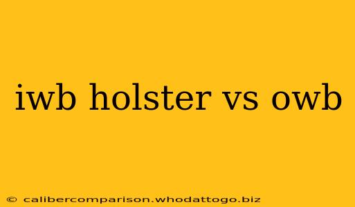 iwb holster vs owb