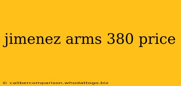 jimenez arms 380 price