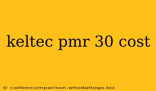 keltec pmr 30 cost