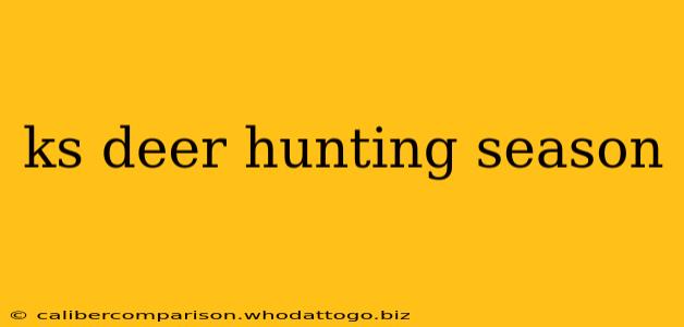 ks deer hunting season