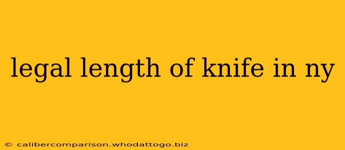 legal length of knife in ny