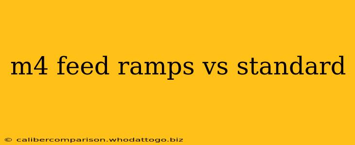 m4 feed ramps vs standard