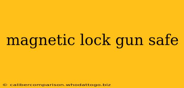 magnetic lock gun safe