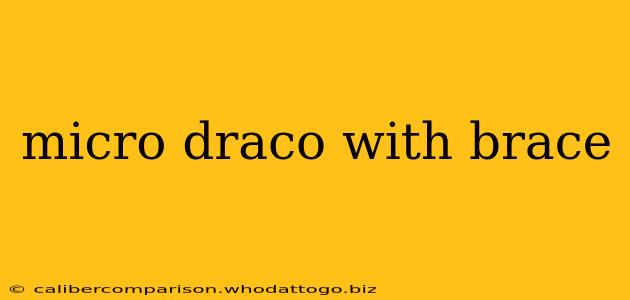 micro draco with brace