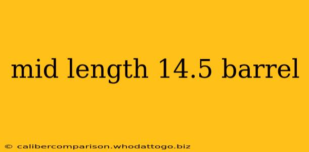 mid length 14.5 barrel