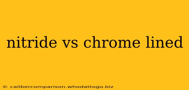 nitride vs chrome lined