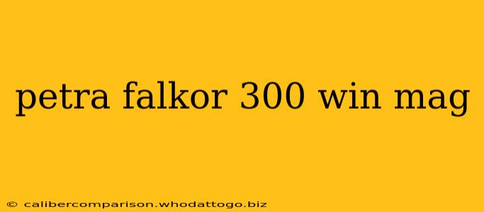 petra falkor 300 win mag