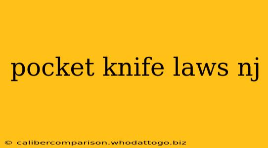 pocket knife laws nj