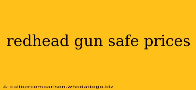 redhead gun safe prices