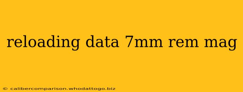 reloading data 7mm rem mag