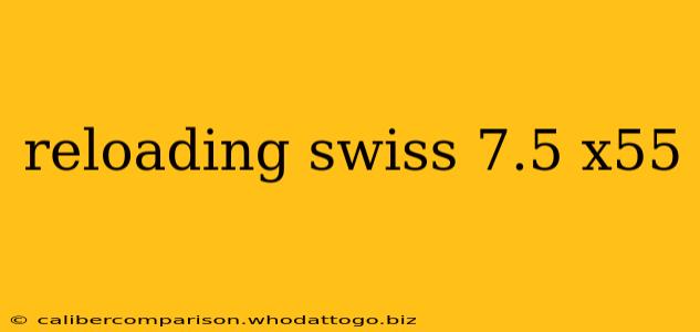 reloading swiss 7.5 x55