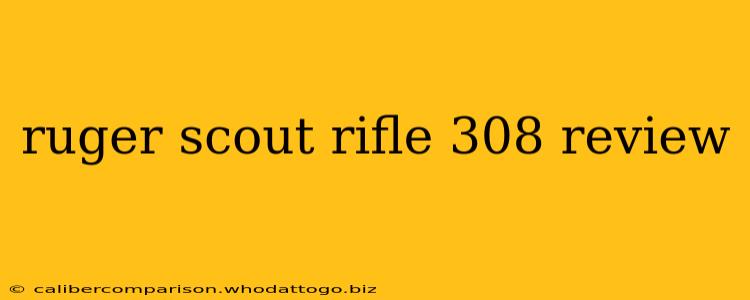 ruger scout rifle 308 review