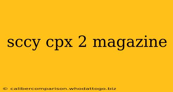 sccy cpx 2 magazine