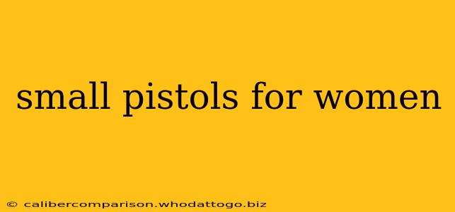 small pistols for women